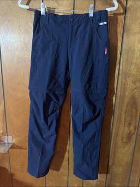 Men's Convertible Cargo Pants in Navy - Outdoor Stretch Utility